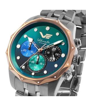 Moda sportowy Funkcjonalny kwarcowy analogowe Zegarek Chronograf VOSTOK EUROPE JS20-125E752BRWH-SLGR Zielony Wybierz image 5