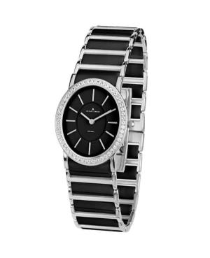 Women Fashion Klassisch Quartz Analog Watch JACQUES LEMANS 1-1819A Schwarz Dial 27mm