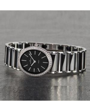 Women Fashion Klassisch Quartz Analog Watch JACQUES LEMANS 1-1819A Schwarz Dial 27mm image 4