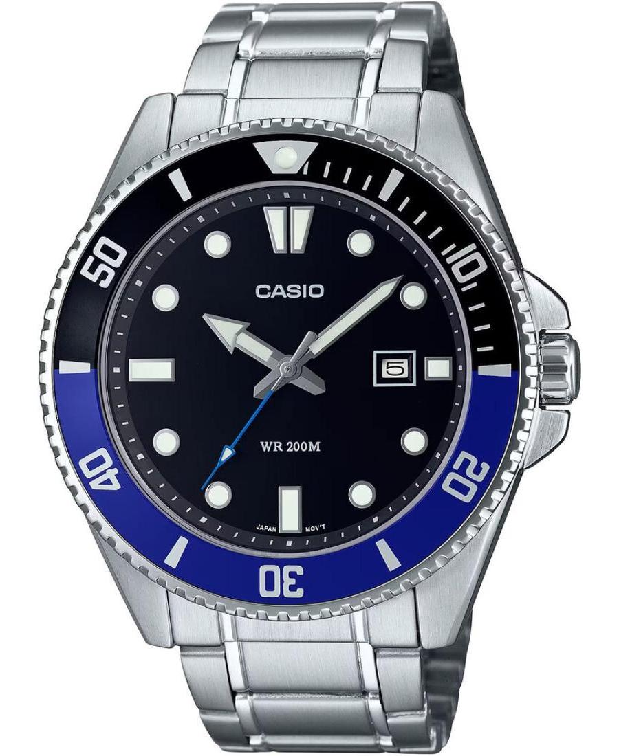 Men Japan Quartz Analog Watch CASIO MDV-107D-1A2