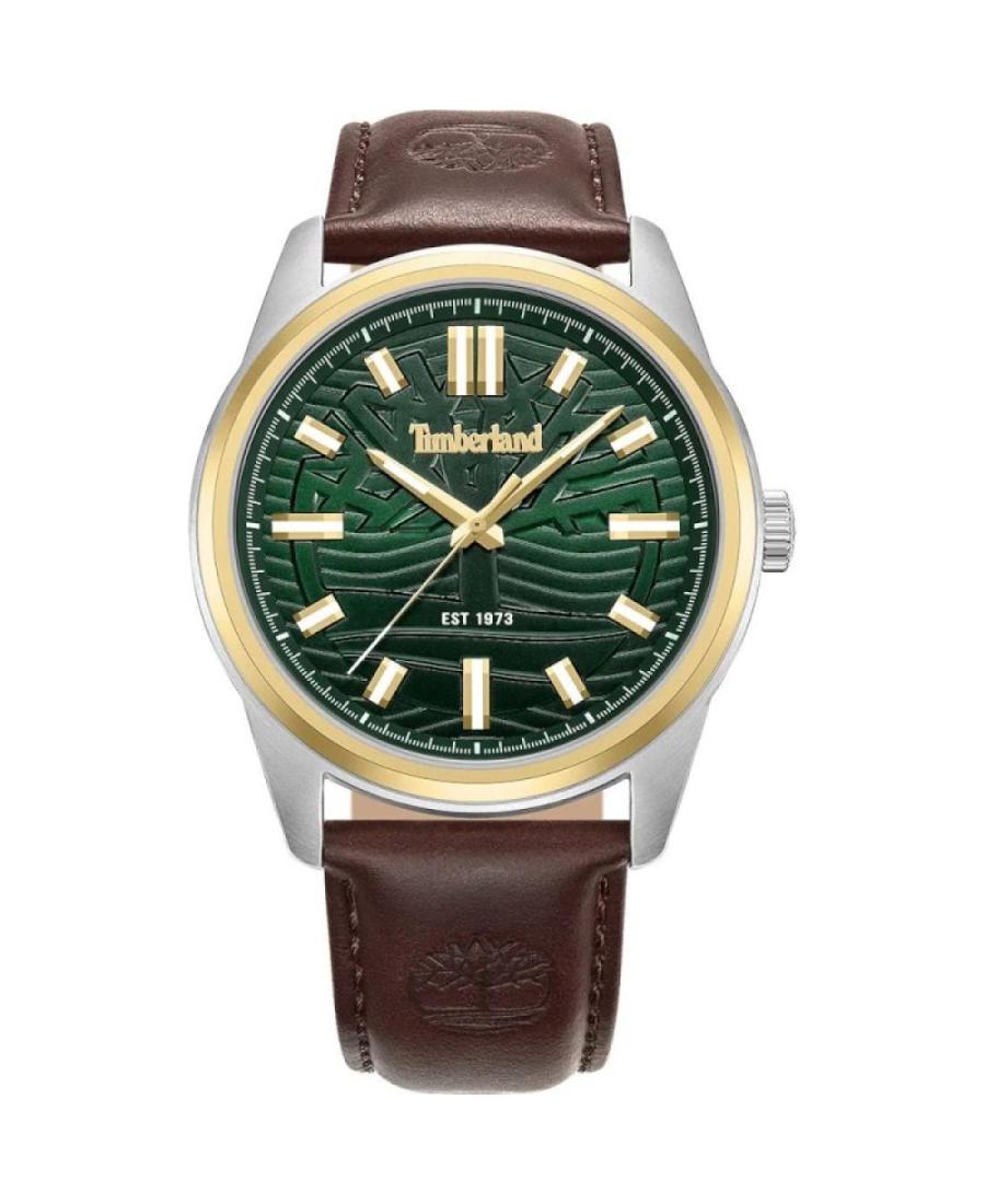 Mężczyźni klasyczny Moda kwarcowy analogowe Zegarek TIMBERLAND TDWGB0041206 Zielony Wybierz 45mm