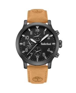 Men Fashion Classic Quartz Analog Watch TIMBERLAND TDWGF0040701 Black Dial 46mm