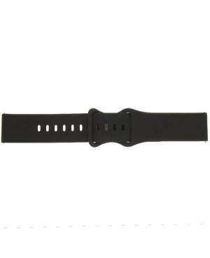 Julman SL.01.22 watch strap Silicone Black Schwarz 22 mm image 4