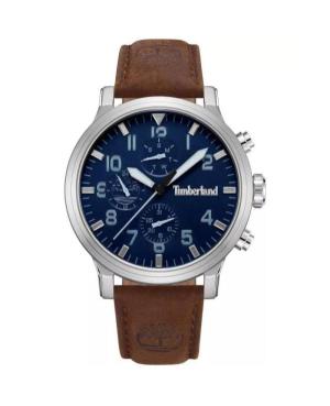 Men Fashion Classic Quartz Analog Watch TIMBERLAND TDWGF0040702 Blue Dial 46mm