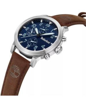 Men Fashion Klassisch Quartz Analog Watch TIMBERLAND TDWGF0040702 Blau Dial 46mm image 3