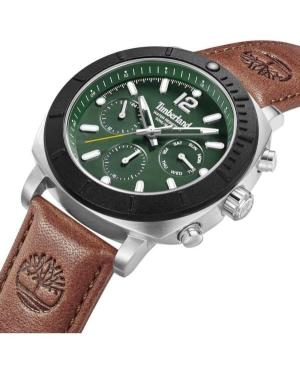 Men Fashion Klassisch Quartz Analog Watch TIMBERLAND TDWGF0074902 Grün Dial 46mm image 5