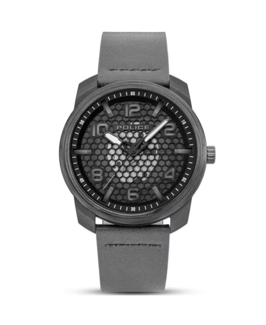 Men Fashion Quartz Analog Watch POLICE PEWGA0049101 Silver color Dial