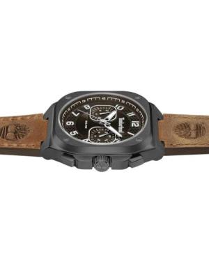 Men Fashion Classic Quartz Analog Watch TIMBERLAND TDWGF0055001 Brown Dial 46mm image 3