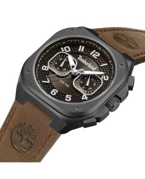 Men Fashion Klassisch Quartz Analog Watch TIMBERLAND TDWGF0055001 Braun Dial 46mm image 4