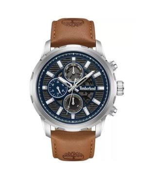 Men Classic Quartz Analog Watch TIMBERLAND TDWGF0056103 Silver color Dial 46mm