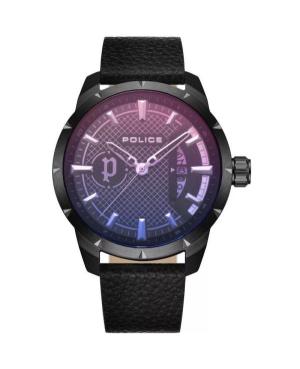 Men Fashion Quartz Analog Watch POLICE PEWJB2226901 Violet Dial