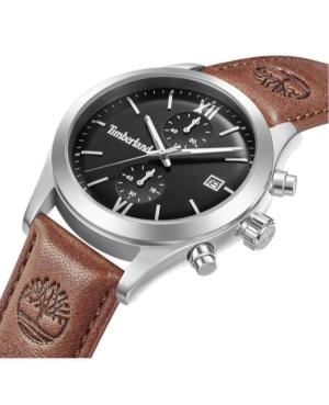 Men Classic Quartz Analog Watch Chronograph TIMBERLAND TDWGC0075201 Black Dial 44mm image 4