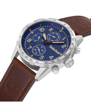 Men Fashion Classic Quartz Analog Watch TIMBERLAND TDWGF0055401 Blue Dial 44mm image 5