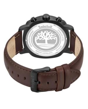 Men Fashion Klasické Quartz Analog Watch TIMBERLAND TDWGF0074903 Černá Dial 46mm image 3
