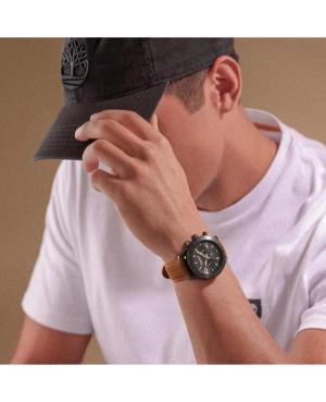 Men Fashion Classic Quartz Analog Watch TIMBERLAND TDWGF0075102 Black Dial 44mm image 1