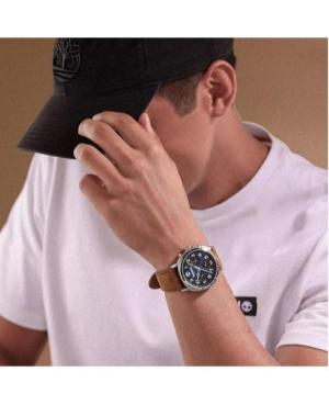 Men Fashion Klasické Quartz Analog Watch TIMBERLAND TDWGB0042007 Modrá Dial 44mm image 2