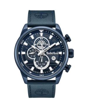 Men Fashion Klassisch Quartz Analog Watch TIMBERLAND TDWGF0056303 Blau Dial 46mm