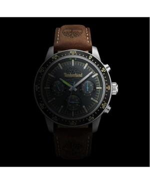Men Klasické Fashion Quartz Analog Watch TIMBERLAND TDWGF0041301 Silver color Dial 44mm image 4