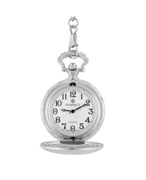 Men Classic Quartz Watch PERFECT A01-PNP White Dial 46mm