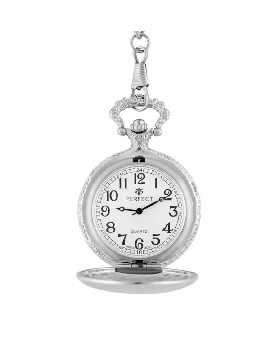 Men Classic Quartz Watch PERFECT A11-PNP White Dial 46mm