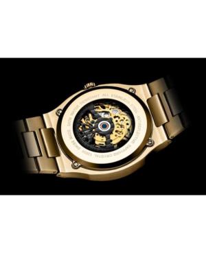 Men Classic Analog Luxury Swiss Watch Skeleton APPELLA Černá Dial 40mm L12006.1114AS image 4