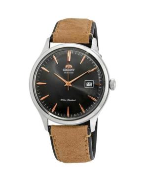 Men Klasické Japan Automatic Analog Watch ORIENT TAC08003A0 Silver color Dial 42mm