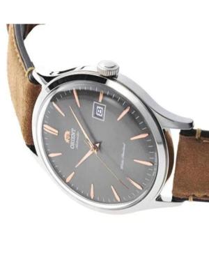 Men Klassisch Japan Automatic Analog Watch ORIENT TAC08003A0 Silver color Dial 42mm image 5