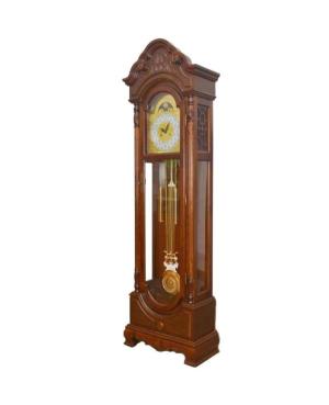 ADLER 10121W Grandfather Clock Mechanical Wood Walnut image 2