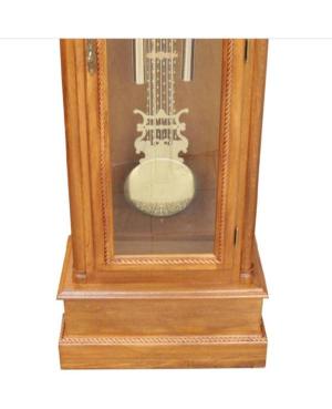 ADLER 10064O OAK Grandfather Clock Mechanicaical Wood Oak image 2