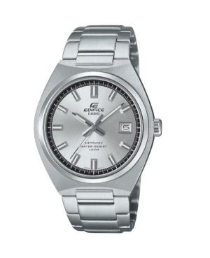 Mężczyźni klasyczny Japonia kwarcowy analogowe Zegarek CASIO EFB-109D-7AVEF Srebrna Wybierz 40mm