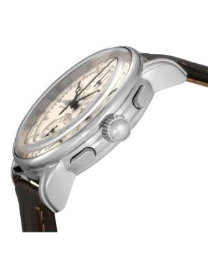 Men Quartz Analog Watch Chronograph ZEPPELIN 8670-1 Weiß Dial 42mm image 1