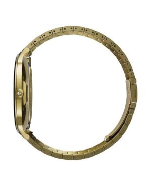 Men Fashion Sports Functional Smart watch Quartz Digital Watch GARETT Verona 2 Glow Gold Solid steel Černá Dial 43mm image 7