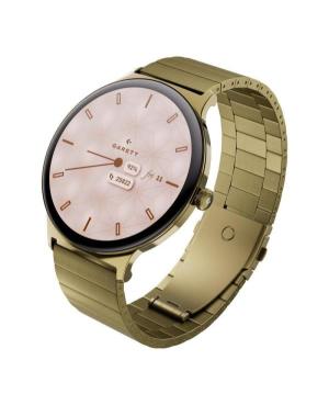 Чоловічий Спортивний Фешн Смарт Наручний Годинник GARETT Verona 2 Glow Gold Solid steel image 8
