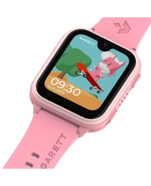 Детские часы Kids Vibe 4G Pink Спортивные Многофункциональные Фешн Умные часы GARETT Кварцевые Черный Циферблат изображение 8