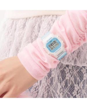 Vyriškas Sportinis Su funkcijomis Japoniškas Kvarcinis Digital Watch Timer CASIO BGD-565GC-2ER G-Shock Silver color Dial 38mm image 3