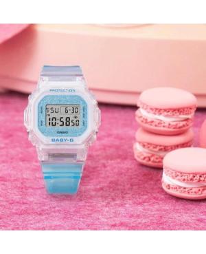Vyriškas Sportinis Su funkcijomis Japoniškas Kvarcinis Digital Watch Timer CASIO BGD-565GC-2ER G-Shock Silver color Dial 38mm image 5