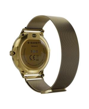 Мужские Спортивные Fashion Умные часы Наручные Часы GARETT Verona 2 Glow Gold Mesh steel изображение 9