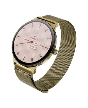 Мужские Спортивные Fashion Умные часы Наручные Часы GARETT Verona 2 Glow Gold Mesh steel изображение 11