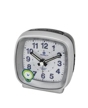 PERFECT SQ816B-SP/Silver Alarm clock, Gray Plastic Silver color