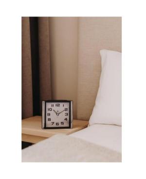 PERFECT SQ858SP/BK/Chrome Alarm clock Steel color Plastic Black image 2