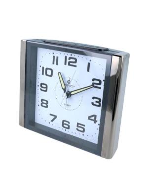 PERFECT SQ858SP/BK/Chrome Alarm clock Steel color Plastic Black image 4