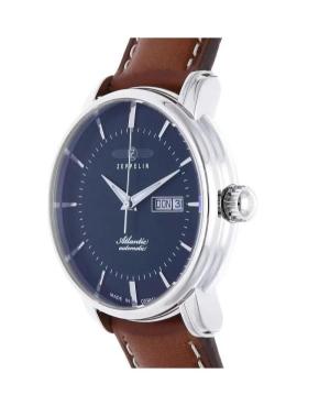 Mężczyźni automatyczny analogowe Zegarek ZEPPELIN 8466-3 Niebieska Wybierz 40mm image 1