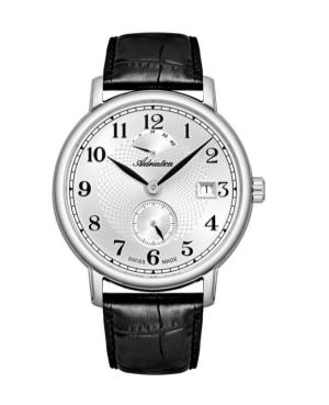 Mężczyźni Classic Analog Szwajcar automatyczny Zegarek ADRIATICA Srebrna Wybierz 42mm A8256.5223A