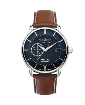 Men Automatic Analog Watch ZEPPELIN 8470-3 Blue Dial 40mm