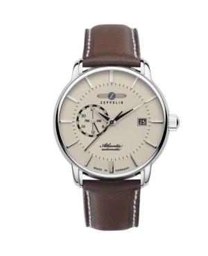 Men Automatic Analog Watch ZEPPELIN 8470-5 Sand Dial 40mm