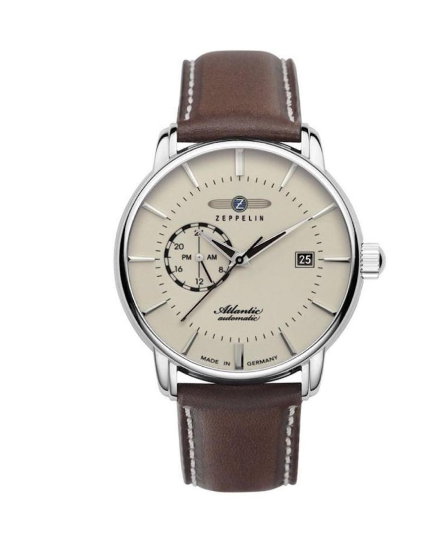 Men Automatic Analog Watch ZEPPELIN 8470-5 Sand Dial 40mm