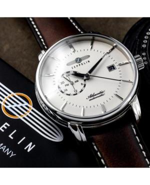 Men Automatic Analog Watch ZEPPELIN 8470-5 Sand Dial 40mm image 4