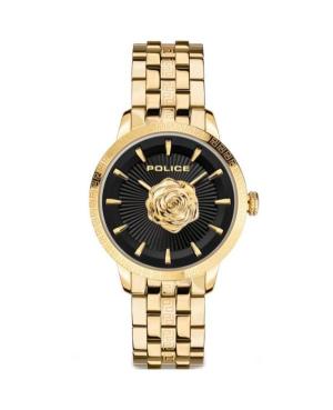 Women Klasické Quartz Analog Watch POLICE PEWLG2107803 Černá Dial 34mm