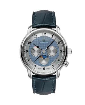 Vyriškas Kvarcinis Watch ZEPPELIN 8536-3 Sidabras Dial 42mm