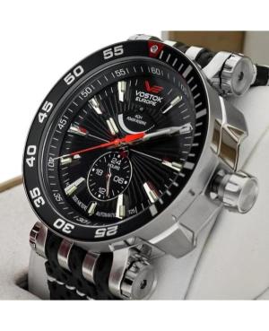 Mężczyźni Diver Luxury automatyczny analogowe Zegarek VOSTOK EUROPE YN84-575A538LEBK-SLBK Czarny Wybierz 48mm image 2